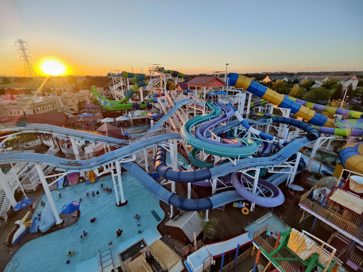 Night Slides & BBQ at Sunsplash